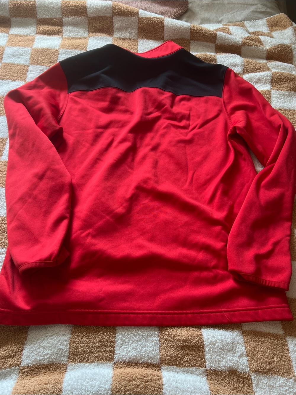 Cincinnati Reds Quarter‑Zip Pullover Sweater - Picture 4 of 4